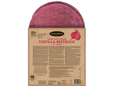 Tortilijos su burokėliais 10", SANTA MARIA, 25cm, 10vnt., 620 g