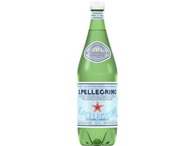 Natūralus gazuotas mineralinis vanduo SAN PELLEGRINO, 1 l