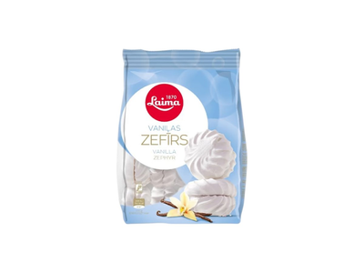 Zefyrai LAIMA, vanilės skonio, 200 g