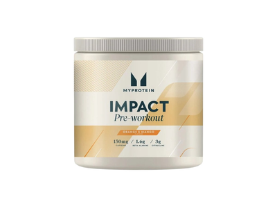MyProtein Preworkout apelsinų mango ir pasiflorų skonio, 150 g