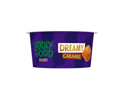 Avižų desertas ODDLYGOOD DREAMY CARAMEL, 130g