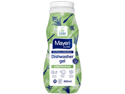 Hipoalerginė želė indaplovėms Mayeri 600ml Lemongrass