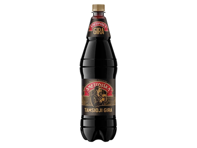 Gira rauginta, gazuota, tamsioji SMETONIŠKA, 1,5 l