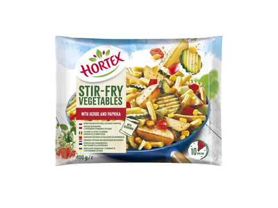 Daržovės kepti su pr. ir paprika HORTEX, 400g