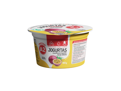 Jogurt. A2, be lakt. su pasifl., 2,3 %, 180 g