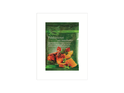 Paukštienos prieskoniai SAUDA su medumi, 70 g
