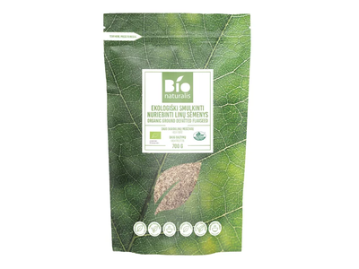 Ekologiški linų sėmenų miltai BIONATURALIS, 700 g