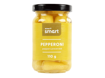 Konserv.PEPPERONI pipirai RIMI SMART,110g/50g