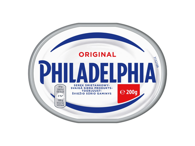 Tepamasis sūris PHILADELPHIA ORIGINAL, 21 % rieb., 200 g