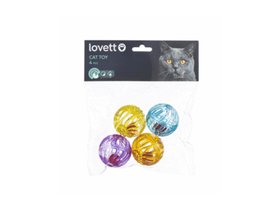 Kačių žaislai LOVETT, 4 vnt., 1 vnt.