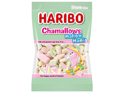 Zefyrai HARIBO CHAMALLOWS MALLOW MANIA, 175g