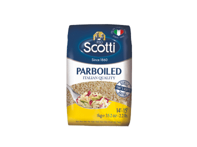 Ilgagrūdžiai plikyti ryžiai RISO SCOTTI PARBOILED, 1 kg