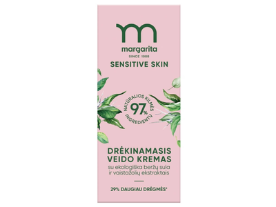 Veido kremas MARGARITA SENSITIVE 50 ml