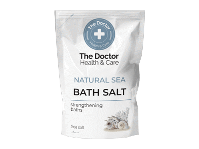 The Doctor Health & Care Natūrali jūros vonios druska, 500 g