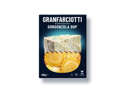Švieži makaronai Girasoli, su Gorgonzola sūriu, 250 g