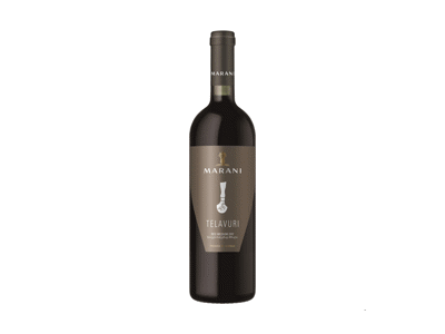 Raudonasis pusiau sausas vynas MARANI TELAVURI, 750 ml