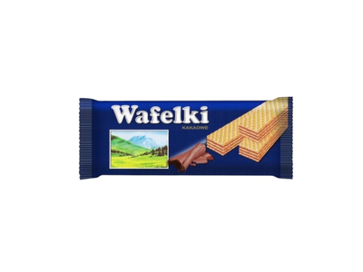Vafliai SKAWA su kakaviniu įdaru, 80 g