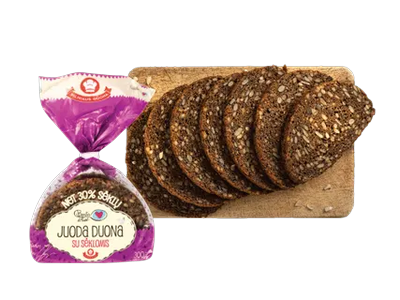 Beatos virtuvė Juoda duona su sėklomis