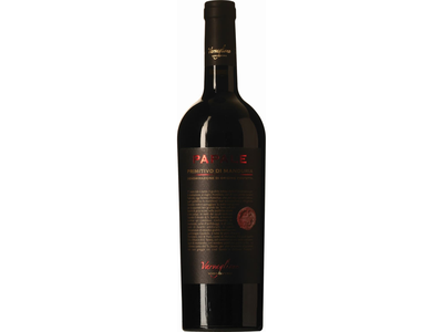 Raud. p. saus. vynas PAPALE PRIMITIVO, 0,75 l