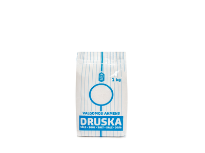 Valgomoji akmens druska SALT HILL, rupi, be jodo, 1 kg