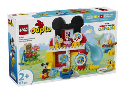 Konstruktorius LEGO PELIUKO MIKIO KLUBAS SU MINE IR PLUTU, 1 vnt.