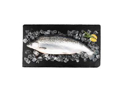 Šviežios atlantinės lašišos, skrostos, 1-3 kg, 1 kg