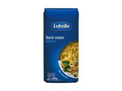 Makaronai LUBELLA DISCHI VOLANTI Nr. 40 (auselės), 400 g