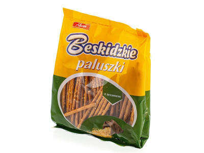 Šiaudeliai su sezamais AKSAM, 175 g