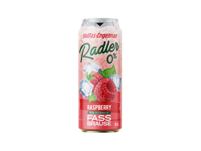 Nealkoholinis alaus kokteilis FASSBRAUSE, aviečių skonio, 500 ml