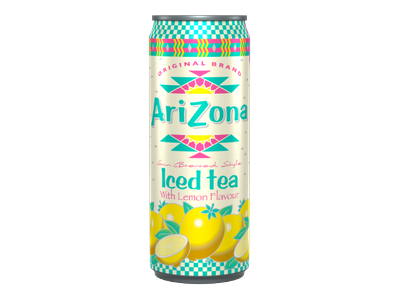 Juodos arbatos gėrimas ARIZONA, citrinų skonio, 0,33 l