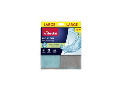 Mikropluošto šluostės VILEDA Pro Clean 2vnt.