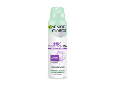 Moteriškas purškiamasis dezodorantas GARNIER PROTECTION, 150 ml