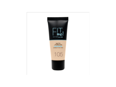 Skystasis makiažo pagrindas MAYBELLINE FIT ME, Nr. 105, 30 ml