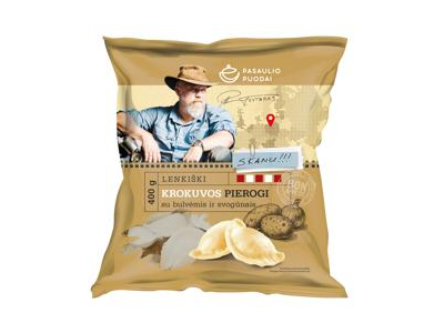Lenkiški PASAULIO PUODAI virtiniai su bulvėmis, svogūnais, 400 g