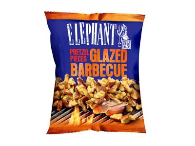Brecelių gabaliukai ELEPHANT, barbekiu skonio, 125 g