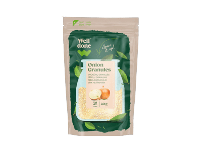Svogūnų granulės WELL DONE, 40 g