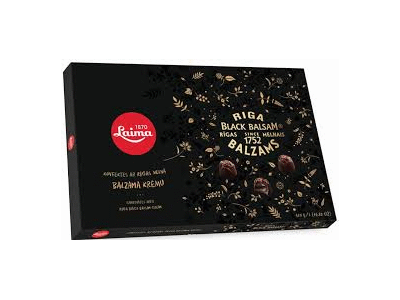 Juodojo šokolado saldainiai LAIMA RIGA BLACK BALSAM, 420 g