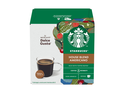Kavos kapsulės STARBUCKS HOUSE BLEND, 102 g