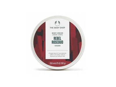 Kūno kremas The Body Shop Rebel Rosebud, 200 ml