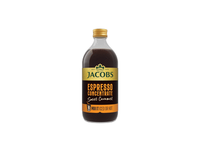 Koncentruotas kavos gėrimas JACOBS ESPRESSO CARAMEL, 485 ml