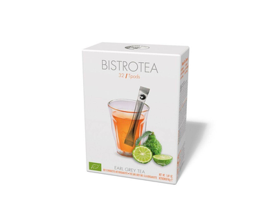 Ekologiška juodoji arbata BISTRO Earl Grey, lazdelės, 32 vnt, LT-EKO-001