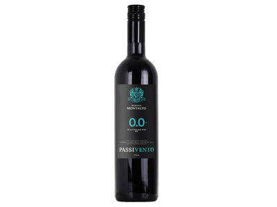 Nealkoholinis vynas BARONE MONTALTO PASSIVENTO 0.0%, raudonas, pusiau saldus, 0,75 l