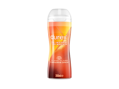 Lubrikantas ir masažo želė DUREX PLAY, 200 ml