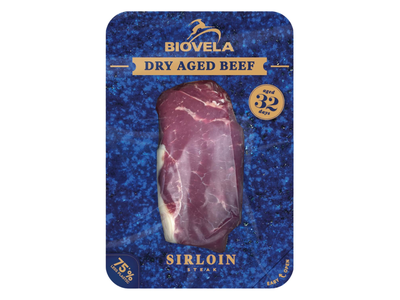 Sausai brandinta jautienos nugarinė BIOVELA, 220 g