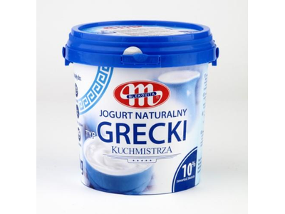 Natūralus jogurtas MLEKOVITA, graikiškas,  10%, 1 kg (M)