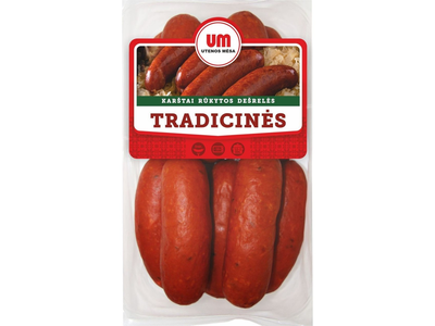 TRADICINĖS dešrelės (II r.), 800g