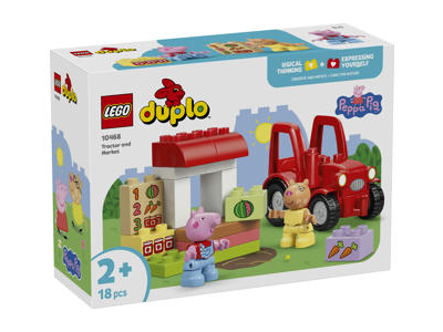 Konstruktorius LEGO TRAKTORIUS IR KIOSKAS, 1 vnt.