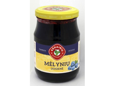 Mėlynių uogienė KĖDAINIŲ, 430 g