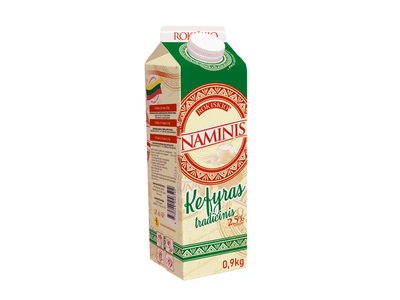 Rokiškio kefyras NAMINIS, 2,5% rieb., 900 g