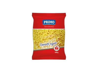 Makaronai PRIMO Cornetti rigati, 400 g